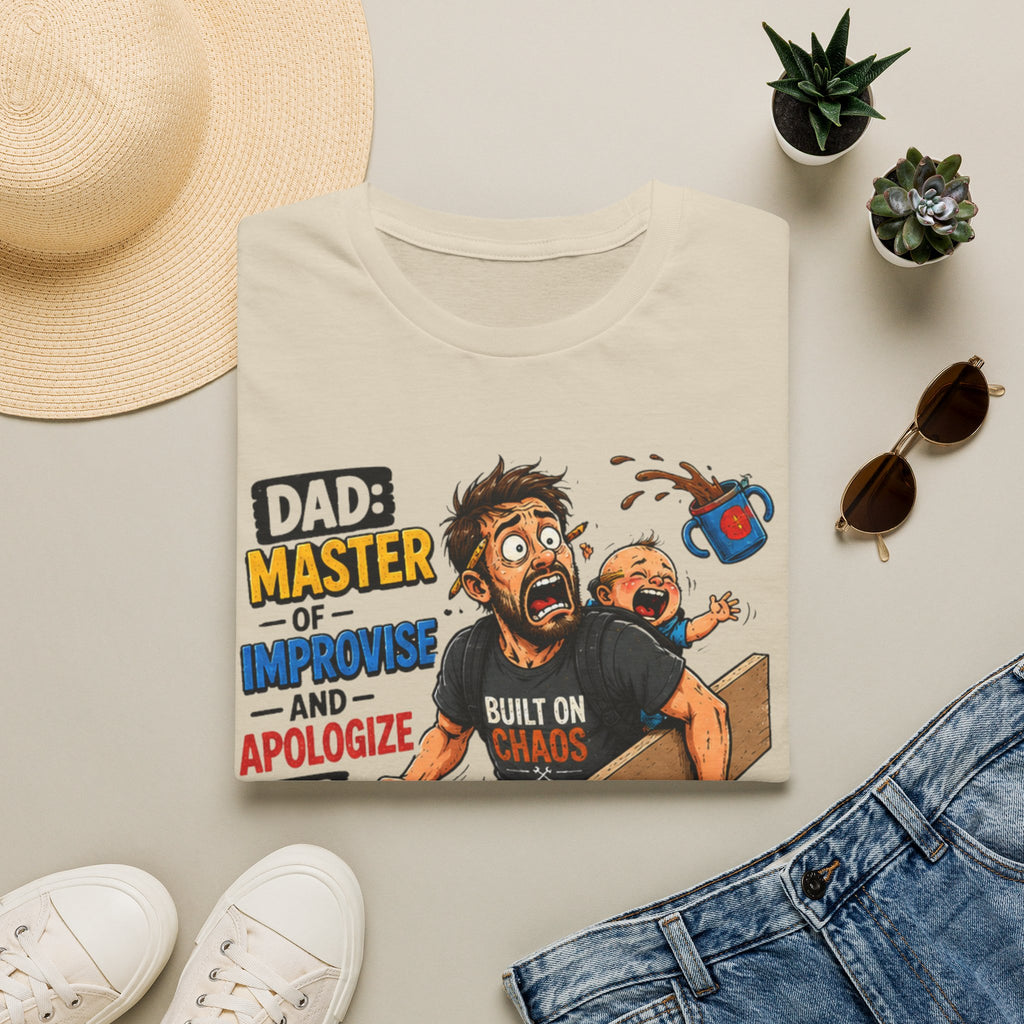 DAD-Master of Improvise and Apologize Later. T-Shirt