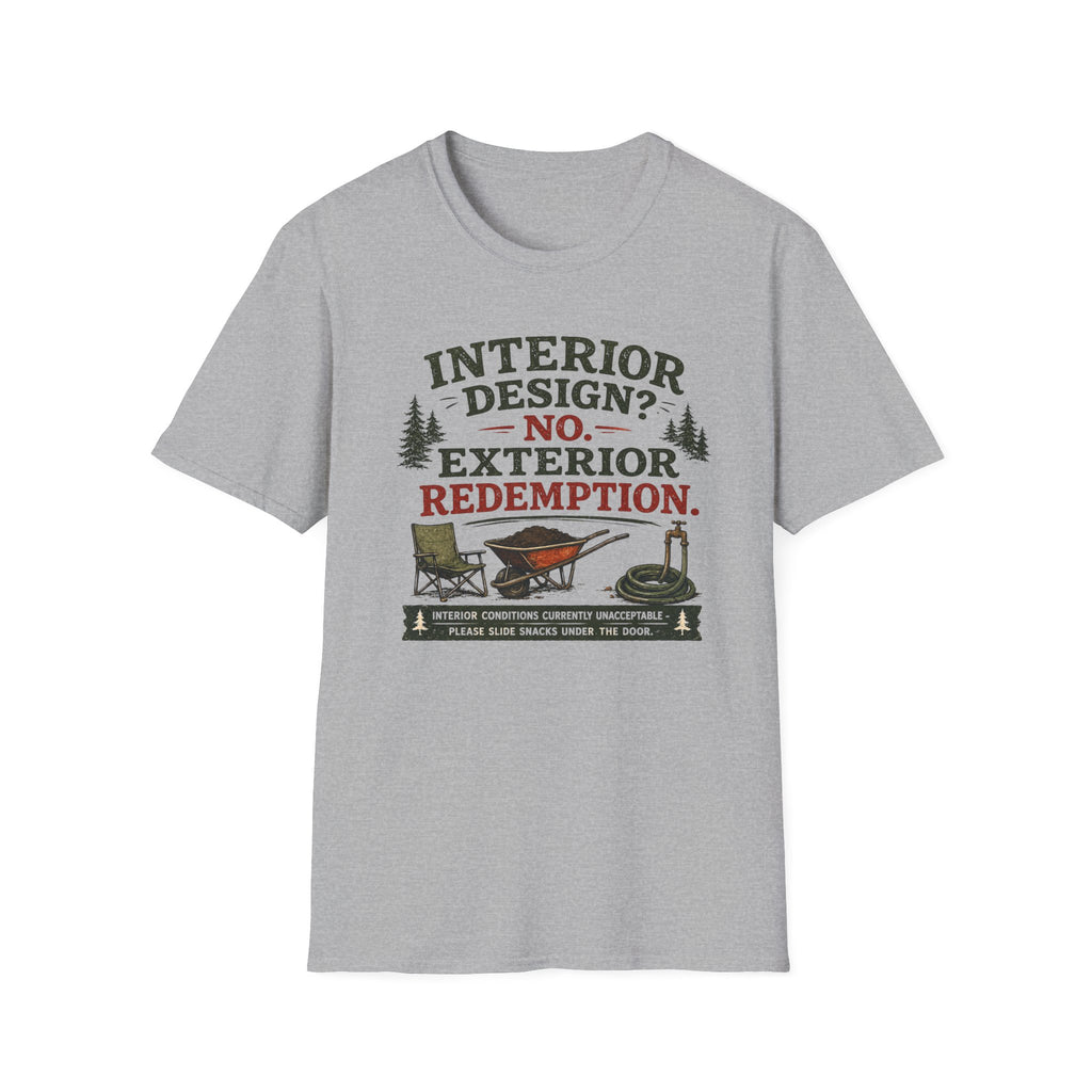 Interior Design NO. Exterior Redemption. T-Shirt
