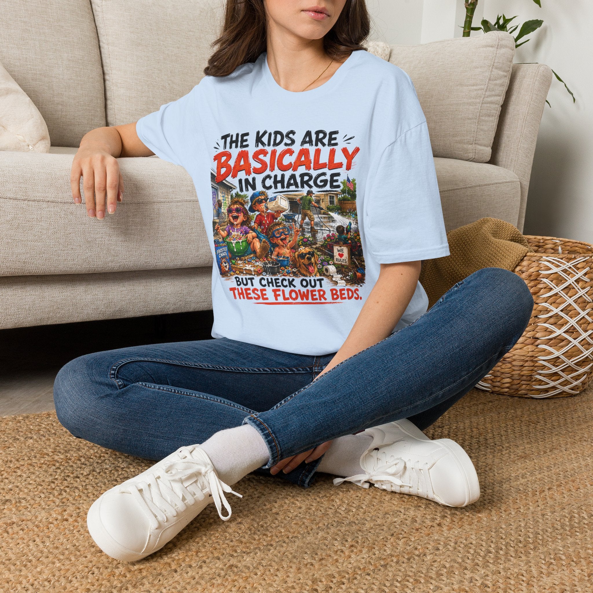 The Kids Are Basically in Charge. But Check Out These Flower Beds. T-Shirt