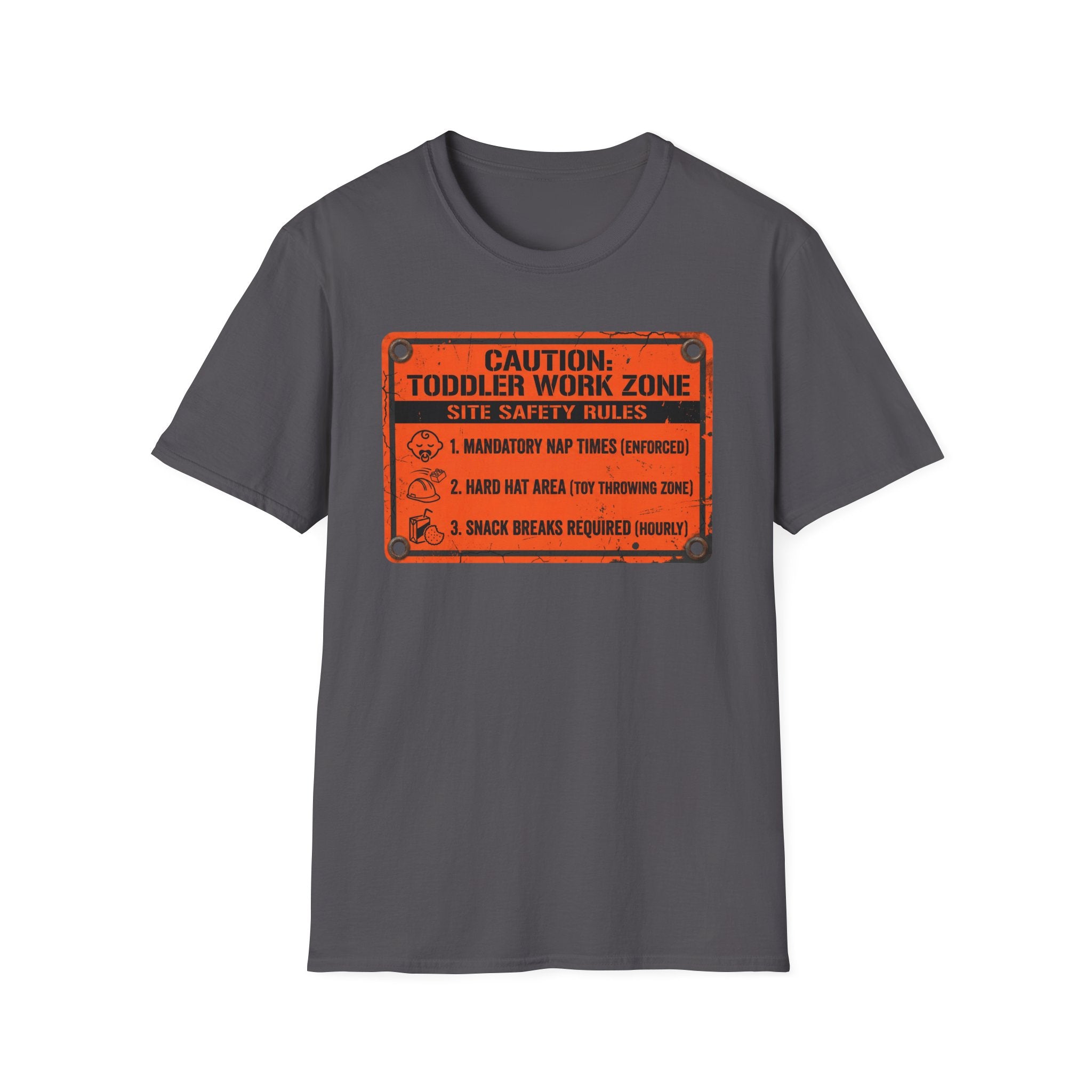 CAUTION Toddler Work Zone T-Shirt