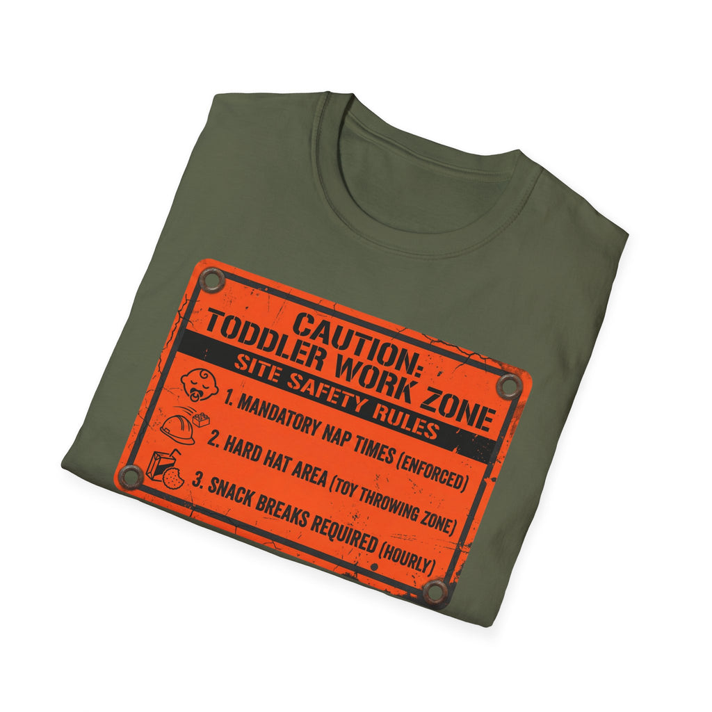 CAUTION Toddler Work Zone T-Shirt