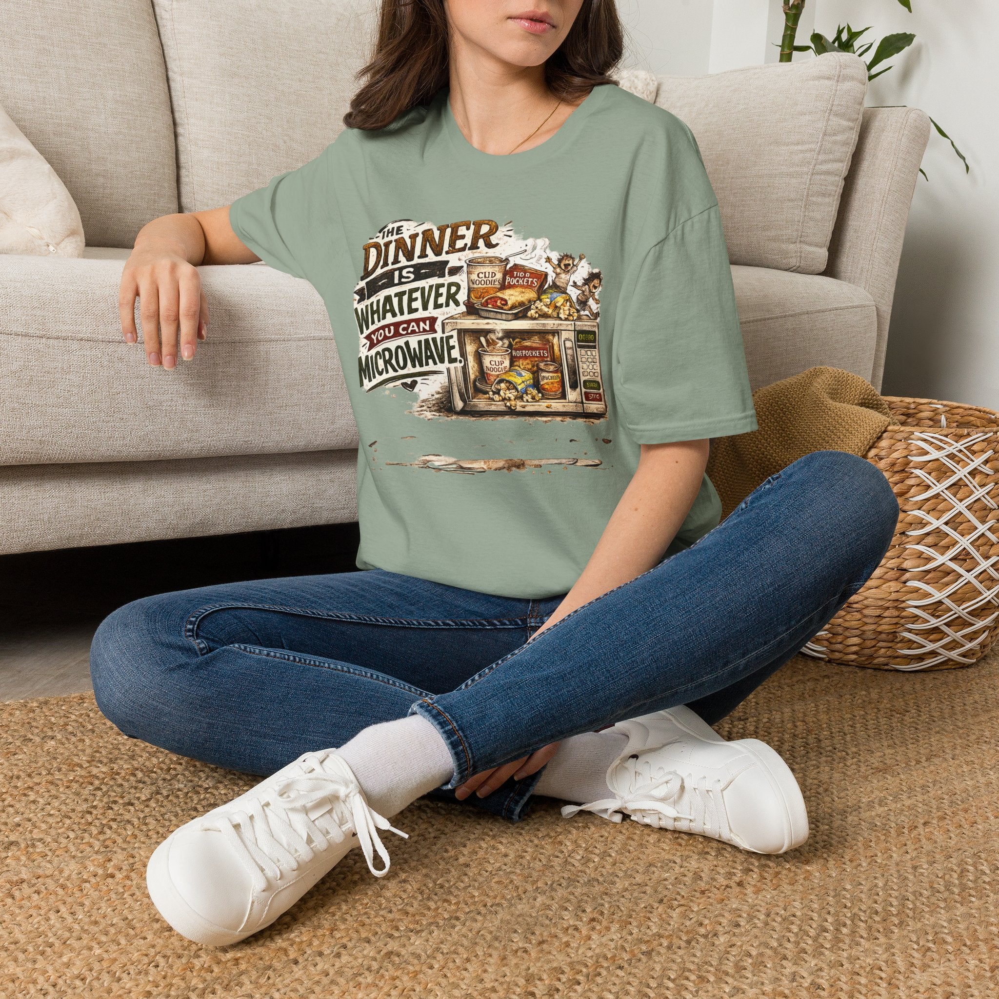 The Dinner Is Whatever You Can Microwave. T-Shirt
