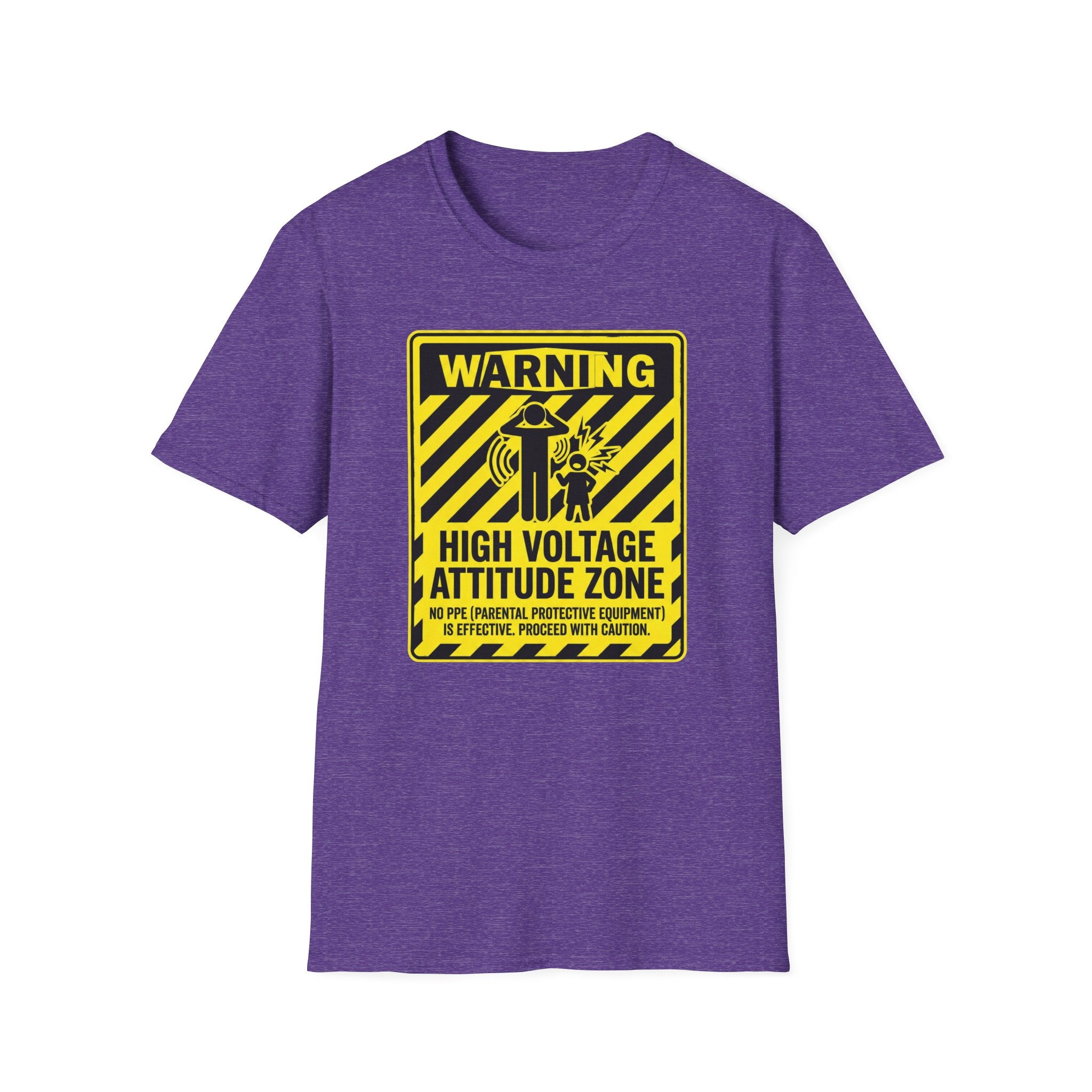 Warning - High Voltage Attitude Zone T-Shirt