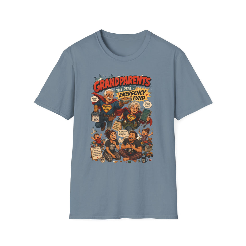 GRANDPARENTS- The Real Emergency Fund. T-Shirt