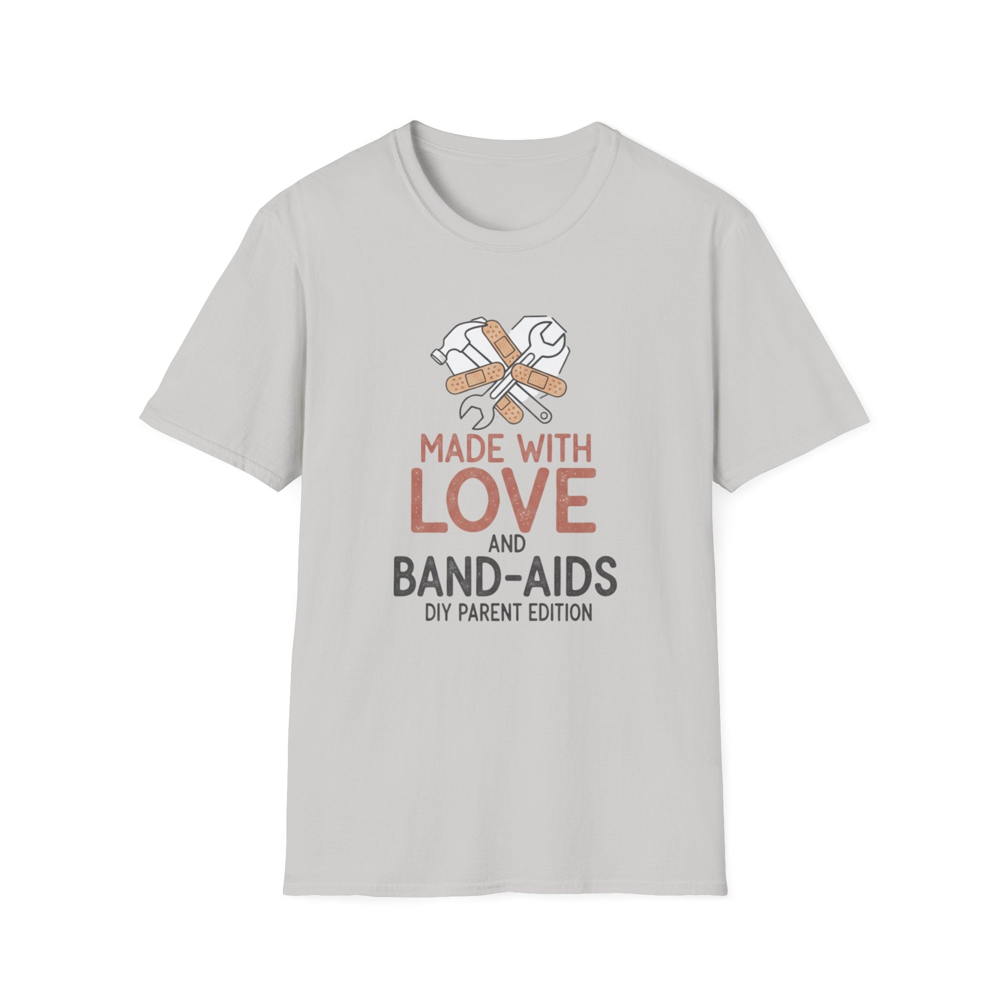 Made With Love and Band- Aids T-Shirt