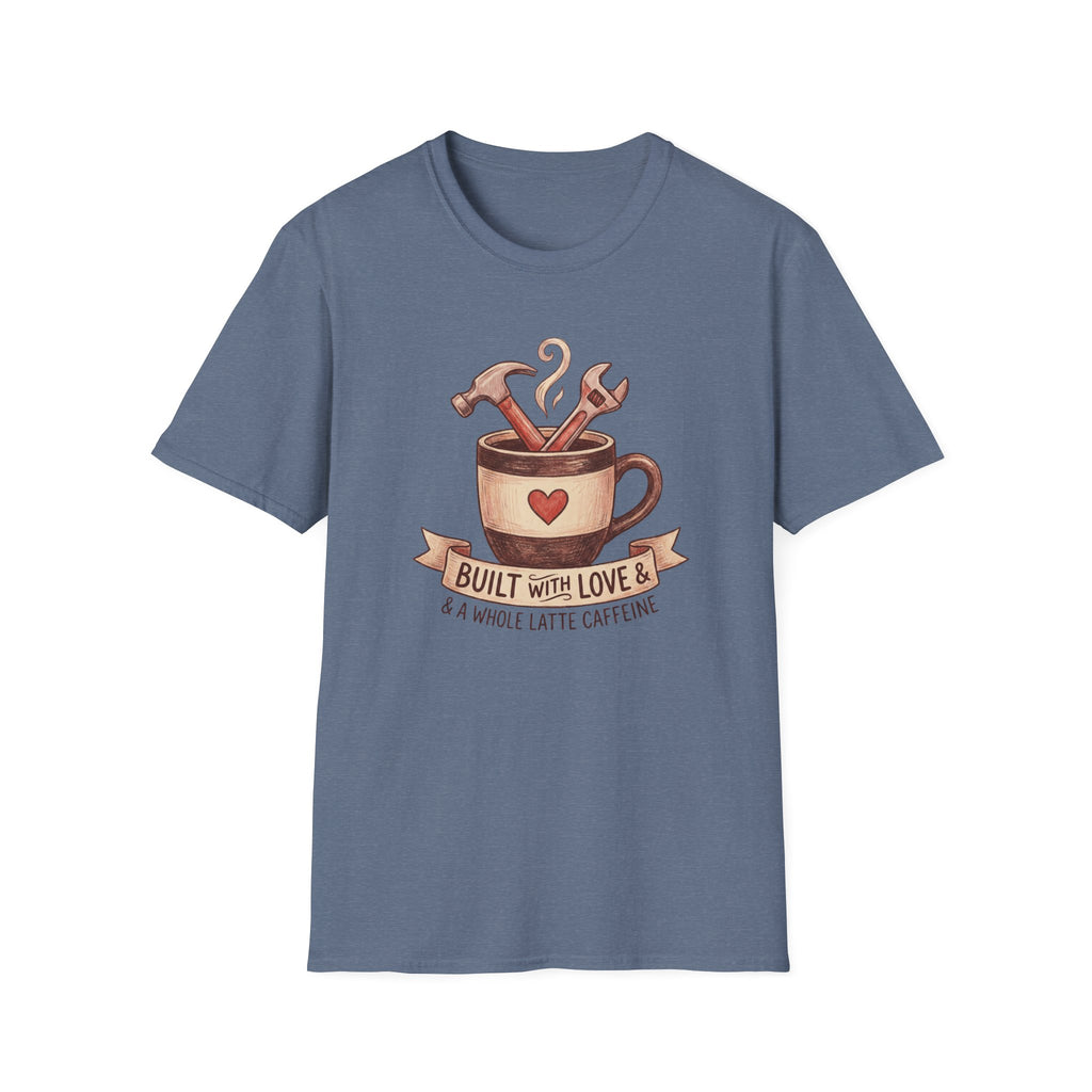 Built With Love And Coffee T-Shirt