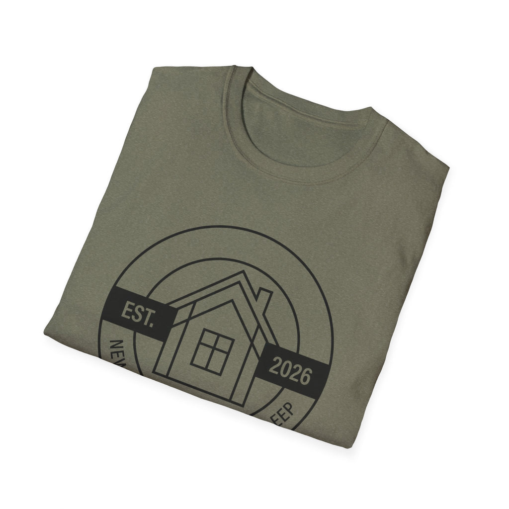 New Home. New Baby. No Sleep. Est. 2026 T-Shirt