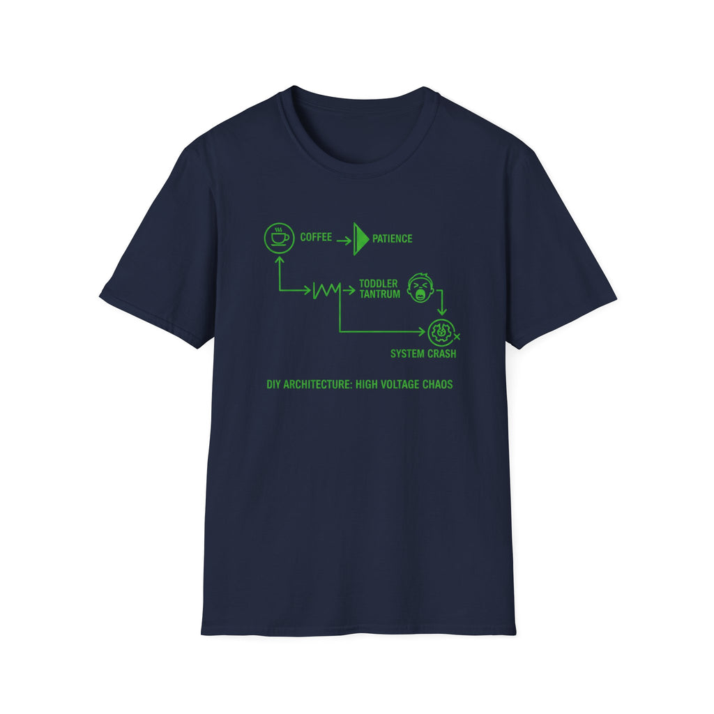 DIY ARCHITECTURE_ HIGH VOLTAGE CHAOS T-Shirt
