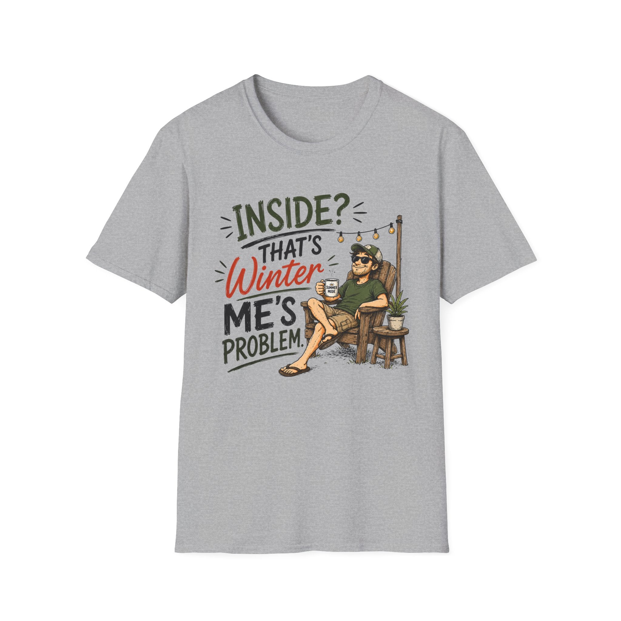 Inside That's Winter Me's Problem. T-Shirt