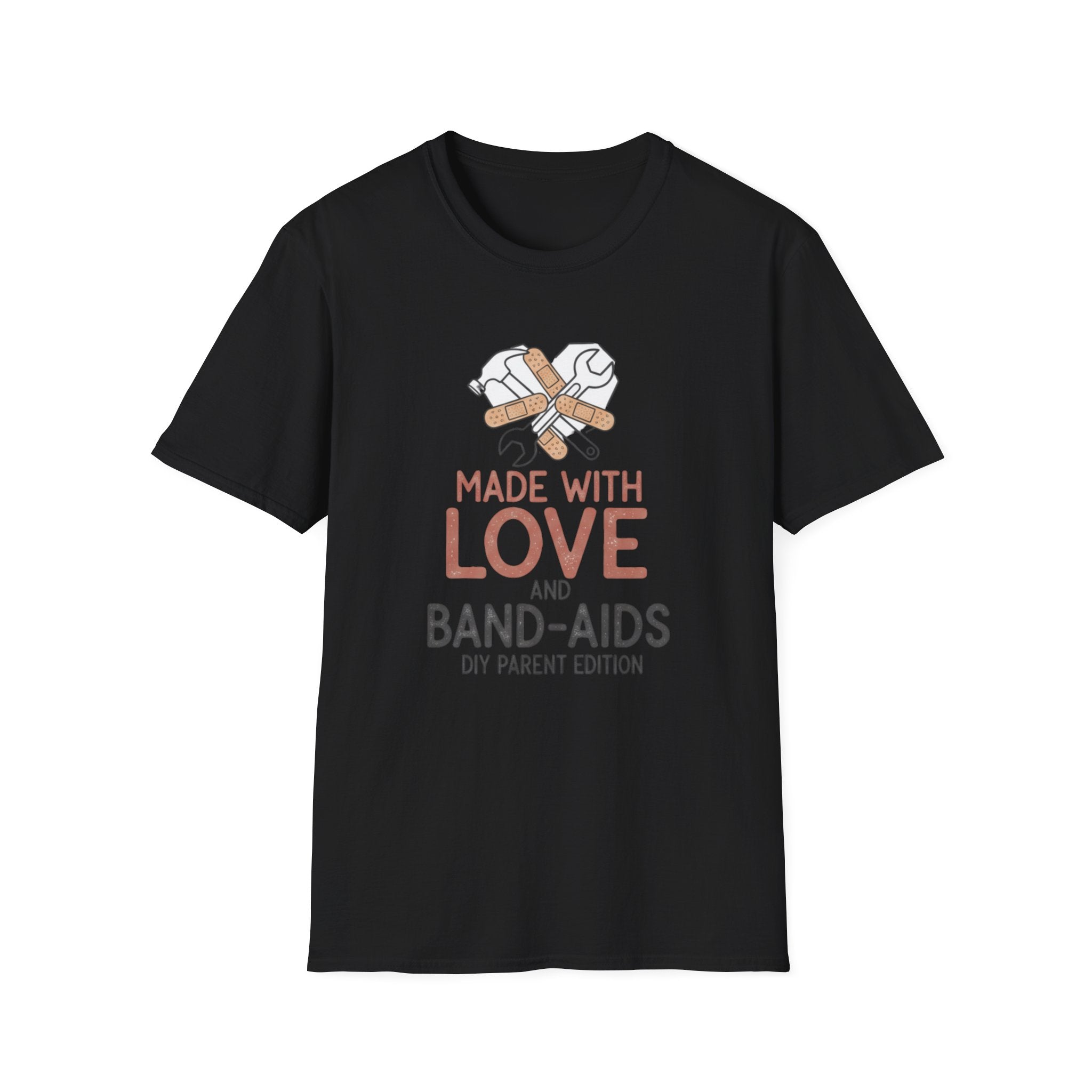 Made With Love and Band- Aids T-Shirt