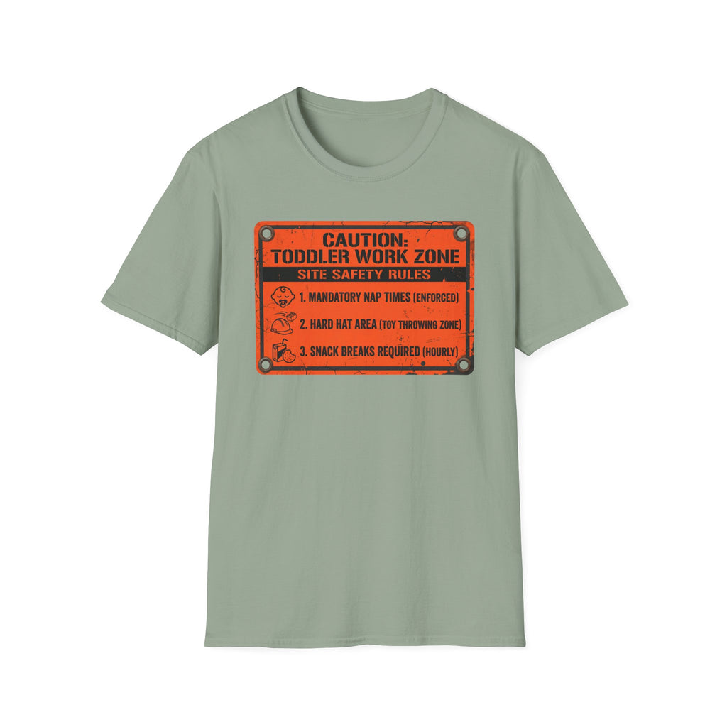 CAUTION Toddler Work Zone T-Shirt