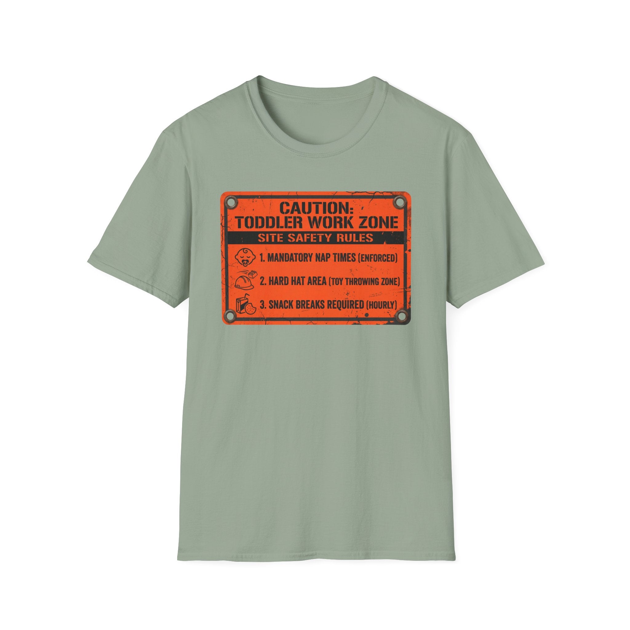 CAUTION Toddler Work Zone T-Shirt