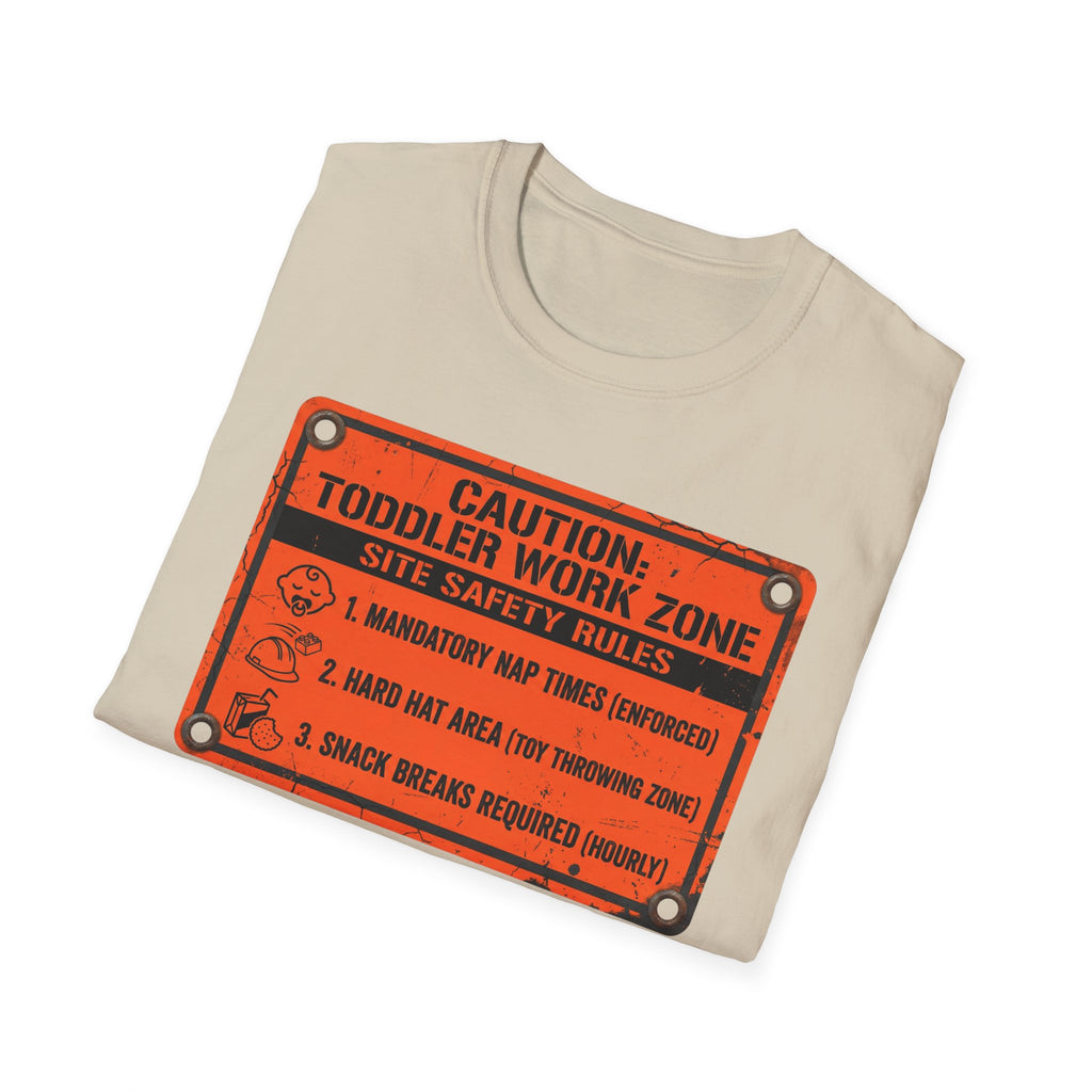 CAUTION Toddler Work Zone T-Shirt