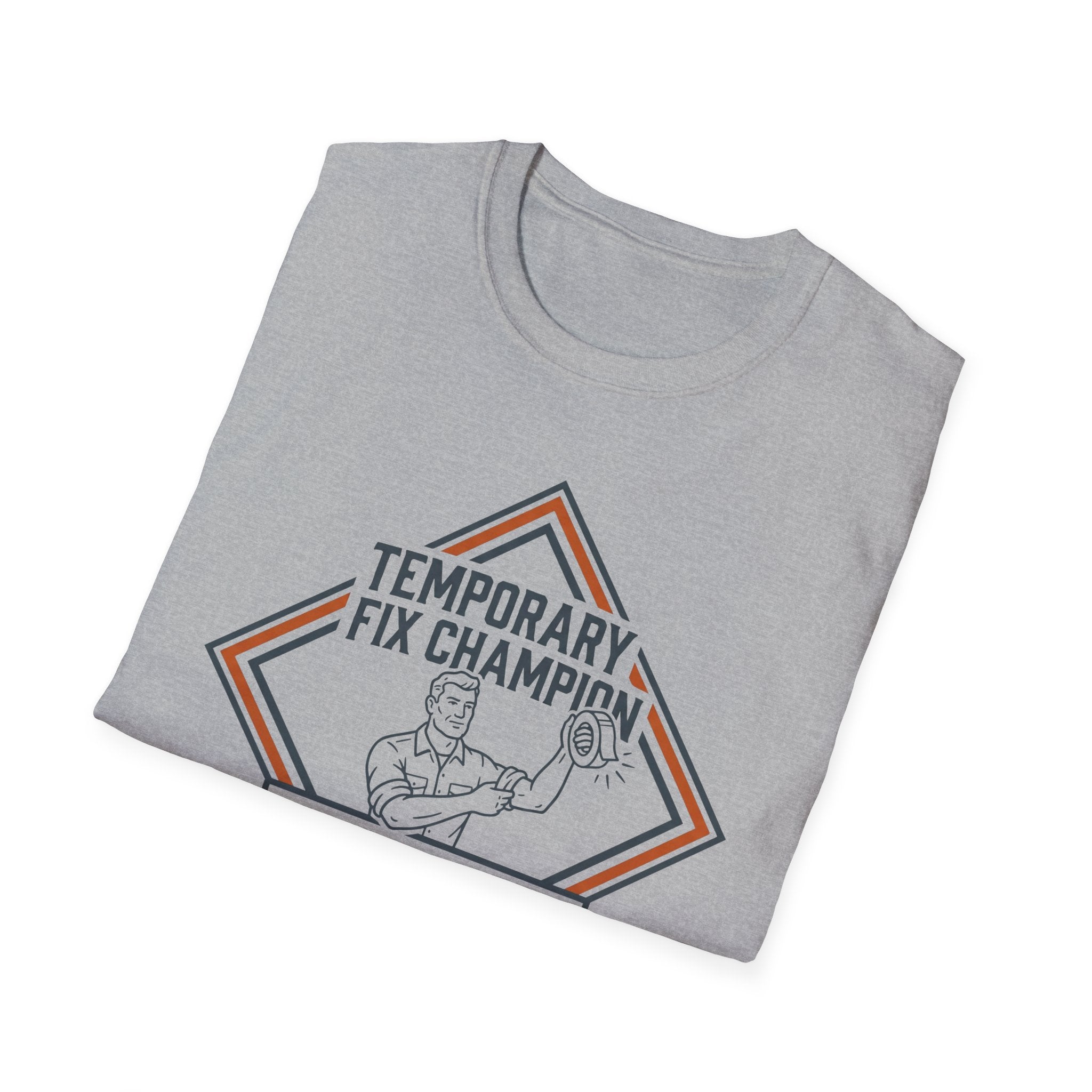 Temporary Fix Champion - Family Owned T-Shirt
