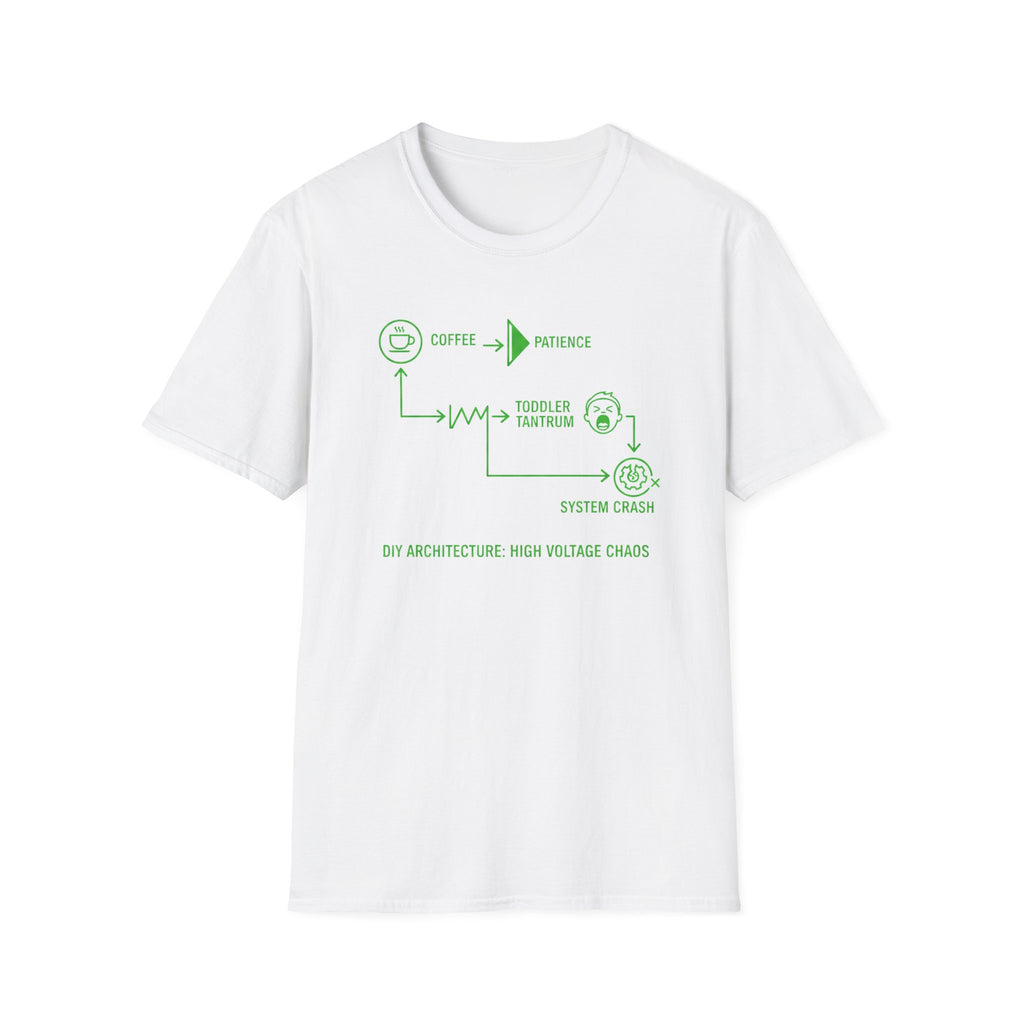 DIY ARCHITECTURE_ HIGH VOLTAGE CHAOS T-Shirt