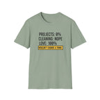 Project 0% Cleaning_NOPE Love_ 100% T-Shirt