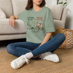 Outdoor Season = Indoor Collapse. All Energy Goes into Yard Projects. T-Shirt