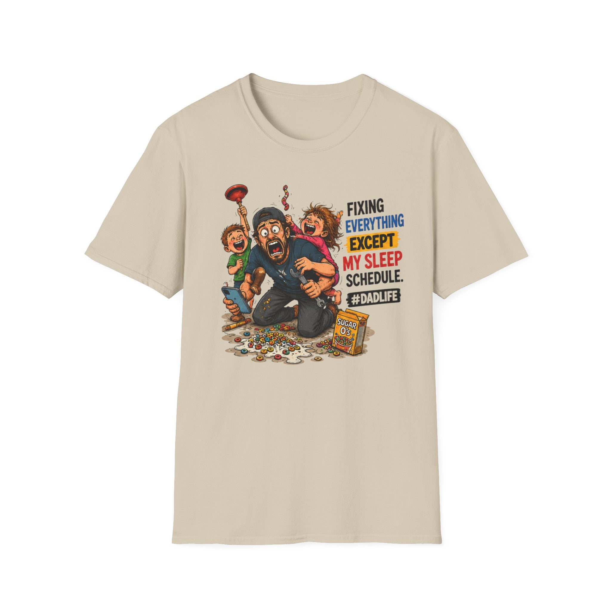 Fixing Everything Except My Sleep Schedule. #DADLIFE. T-Shirt