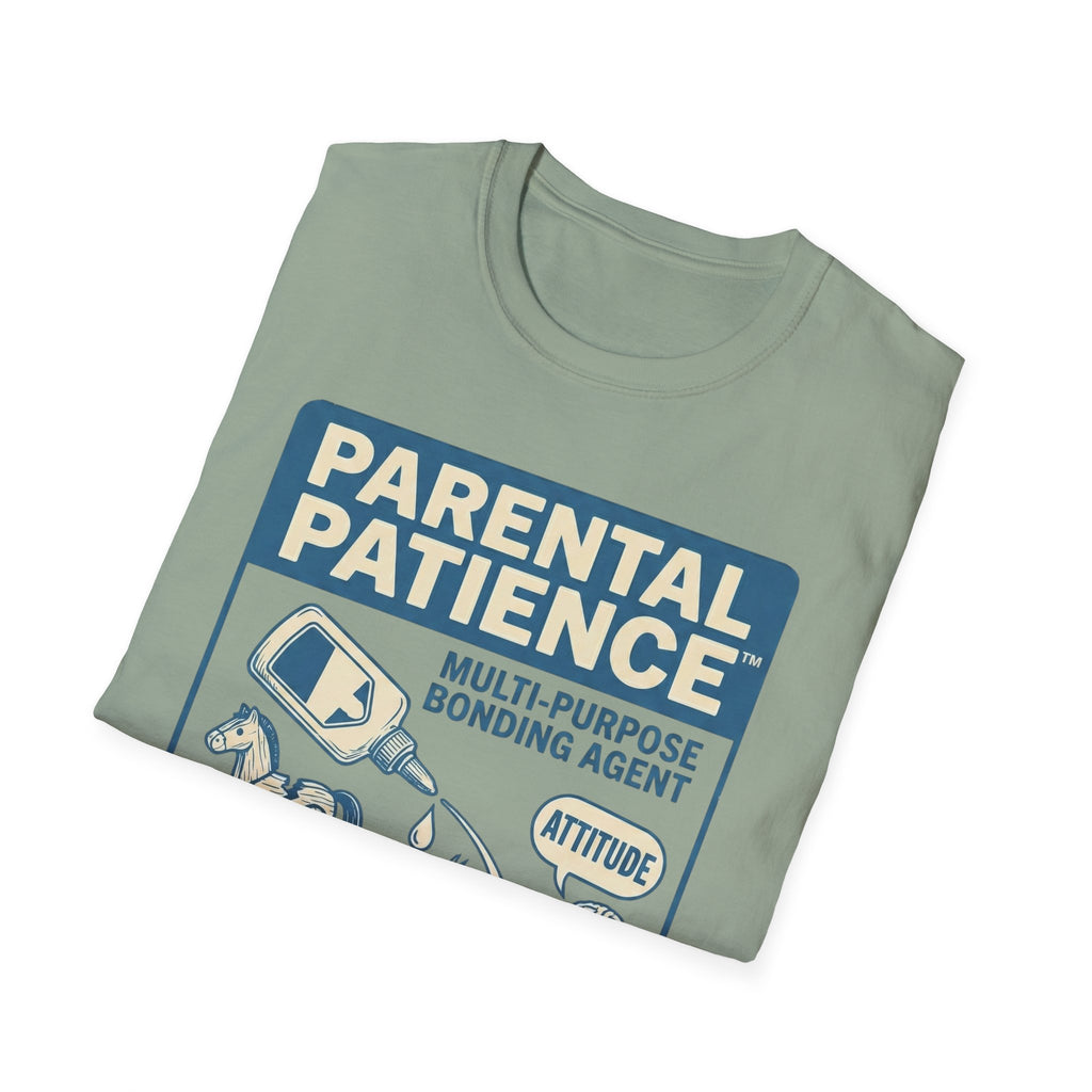 Parental Patience. Does Not Bond with Sas Or Eye-Rolls T-Shirt