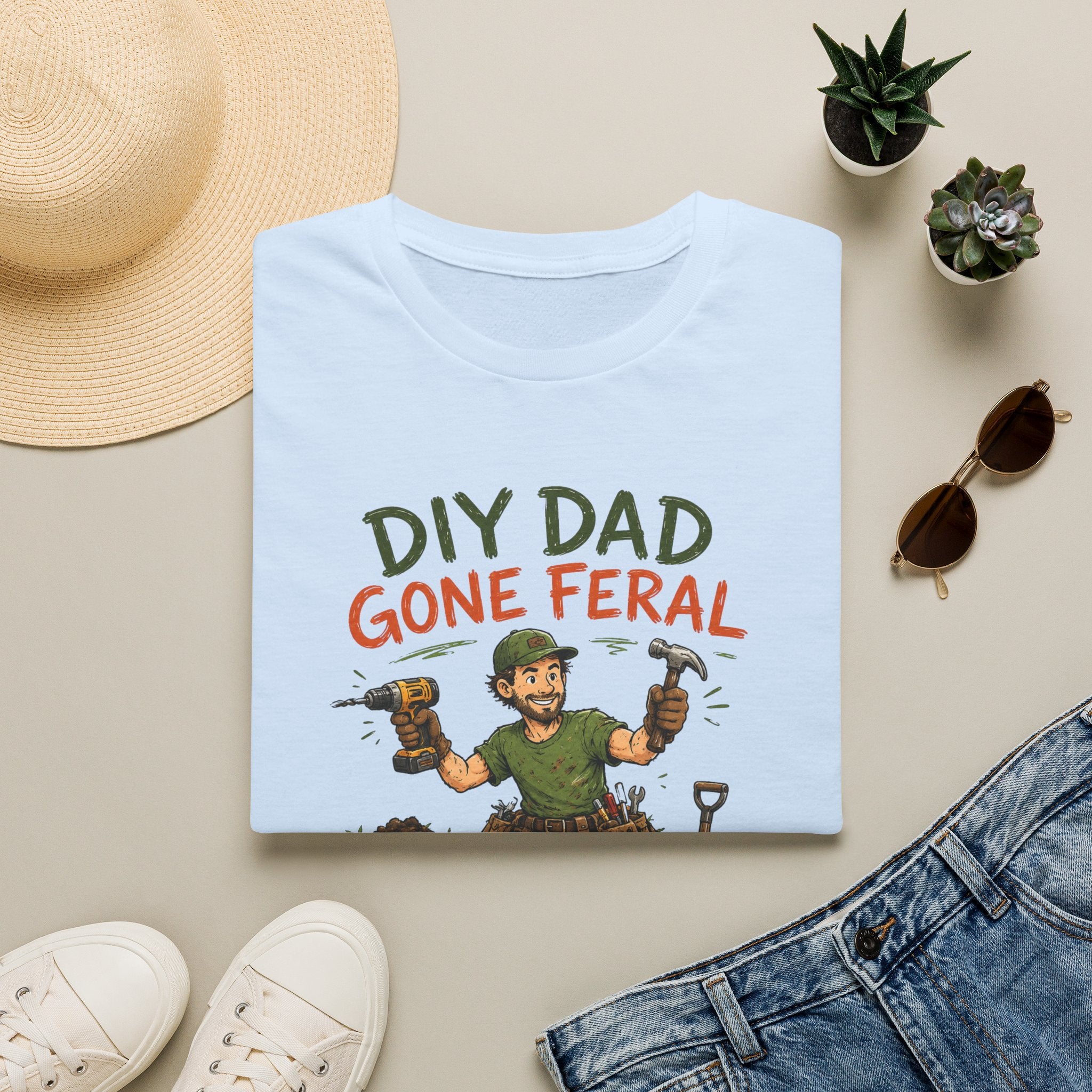 DIY DAD Gone Feral. T-Shirt