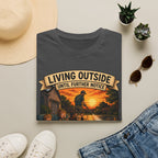 Living Outside Until Furter Notice. T-Shirt
