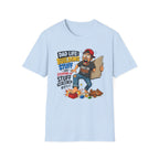 Dad Life Building Stuff and Stepping on Stuff. T-Shirt