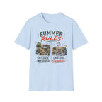 Summer Rules Outside Improved. Inside Survives. T-shirt