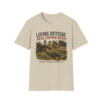 Living Outside Until Furter Notice. The House Belongs to the Children Now. T-Shirt