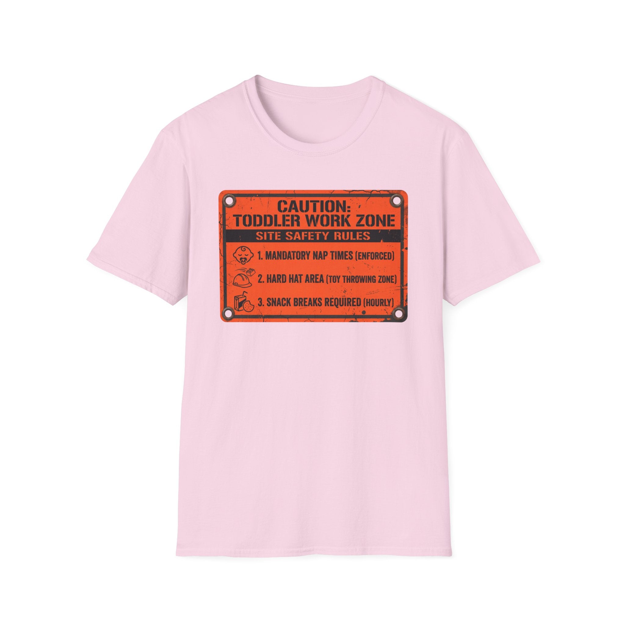 CAUTION Toddler Work Zone T-Shirt