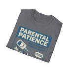 Parental Patience. Does Not Bond with Sas Or Eye-Rolls T-Shirt