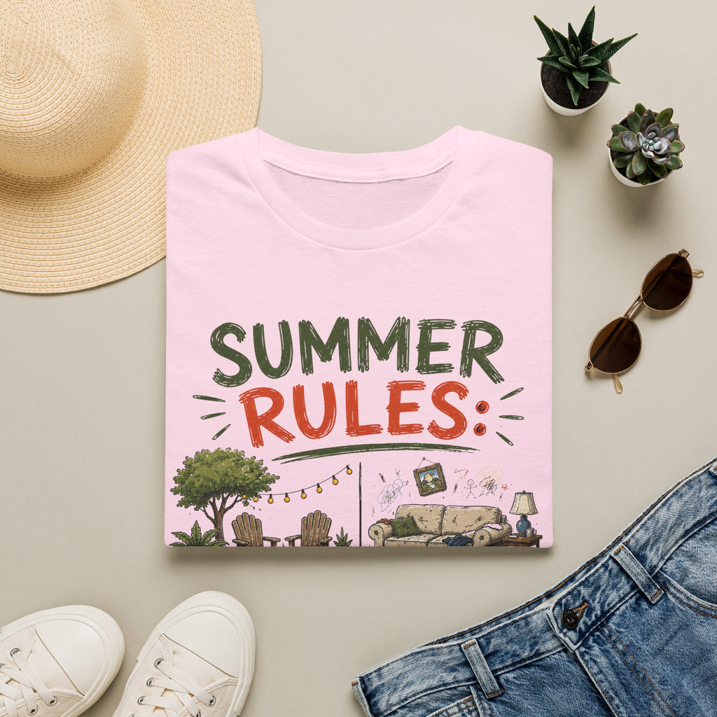 Summer Rules: Outside Improved. Inside Survives. T-Shirt