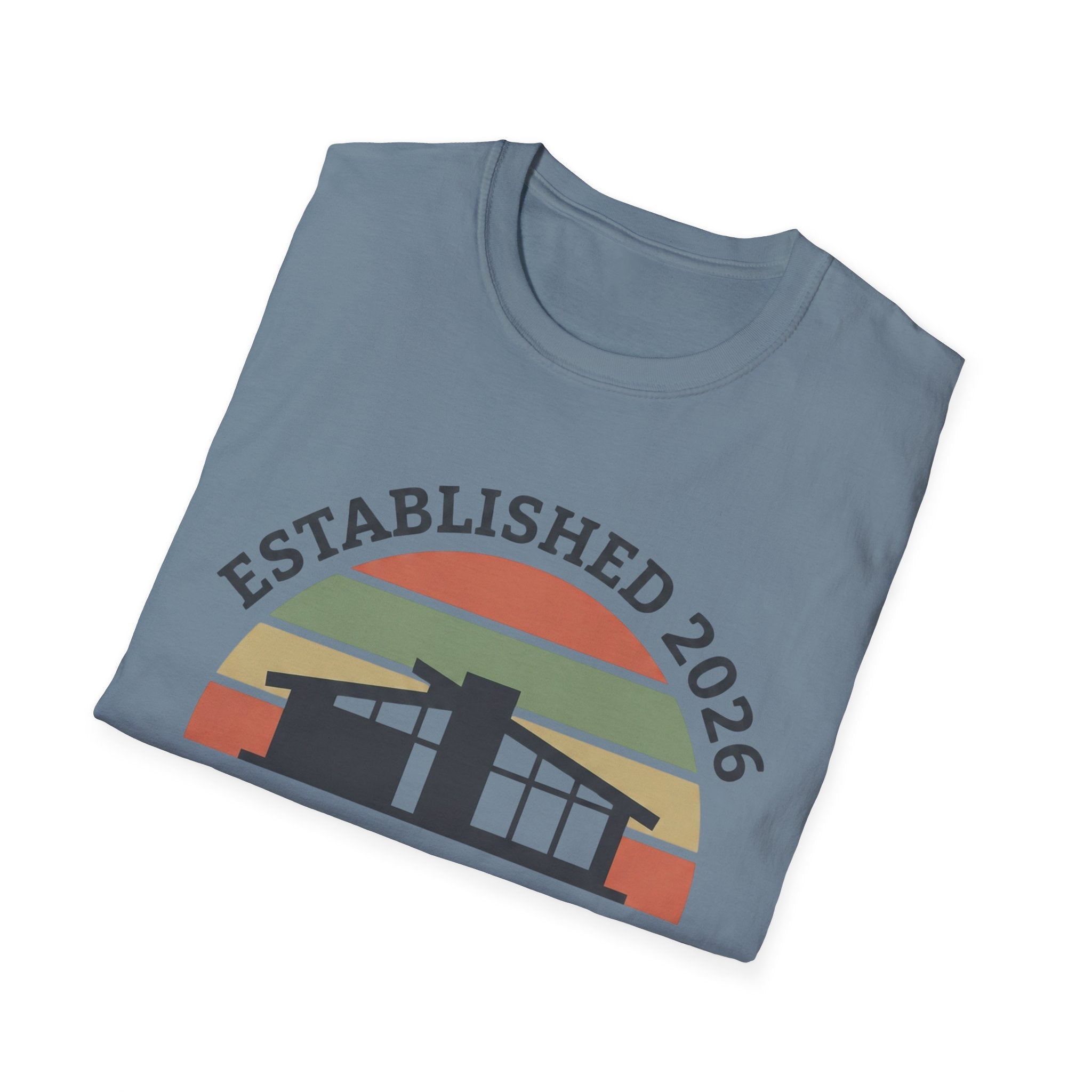 Established 2026. New Roof. No Sleep. T-Shirt