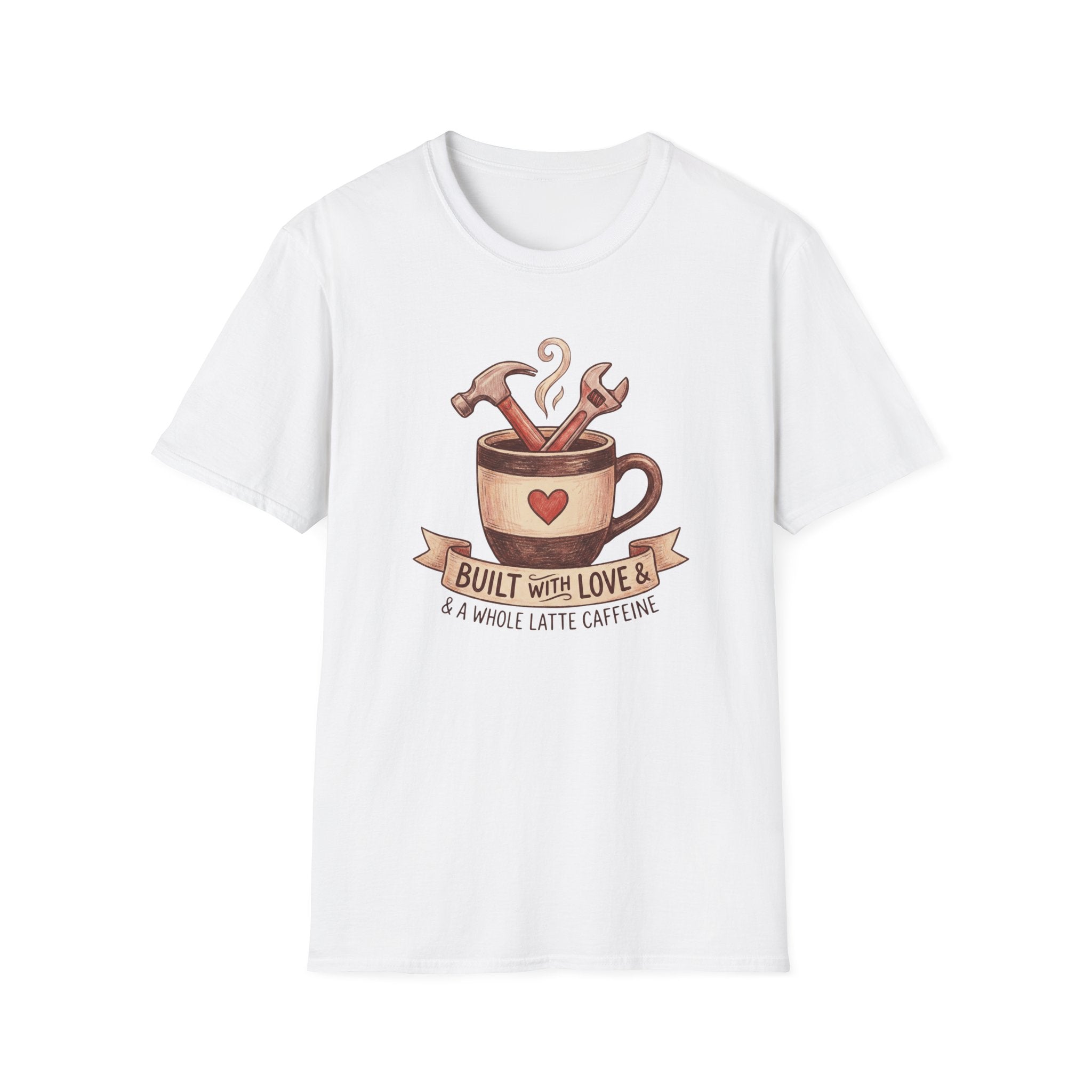 Built With Love And Coffee T-Shirt