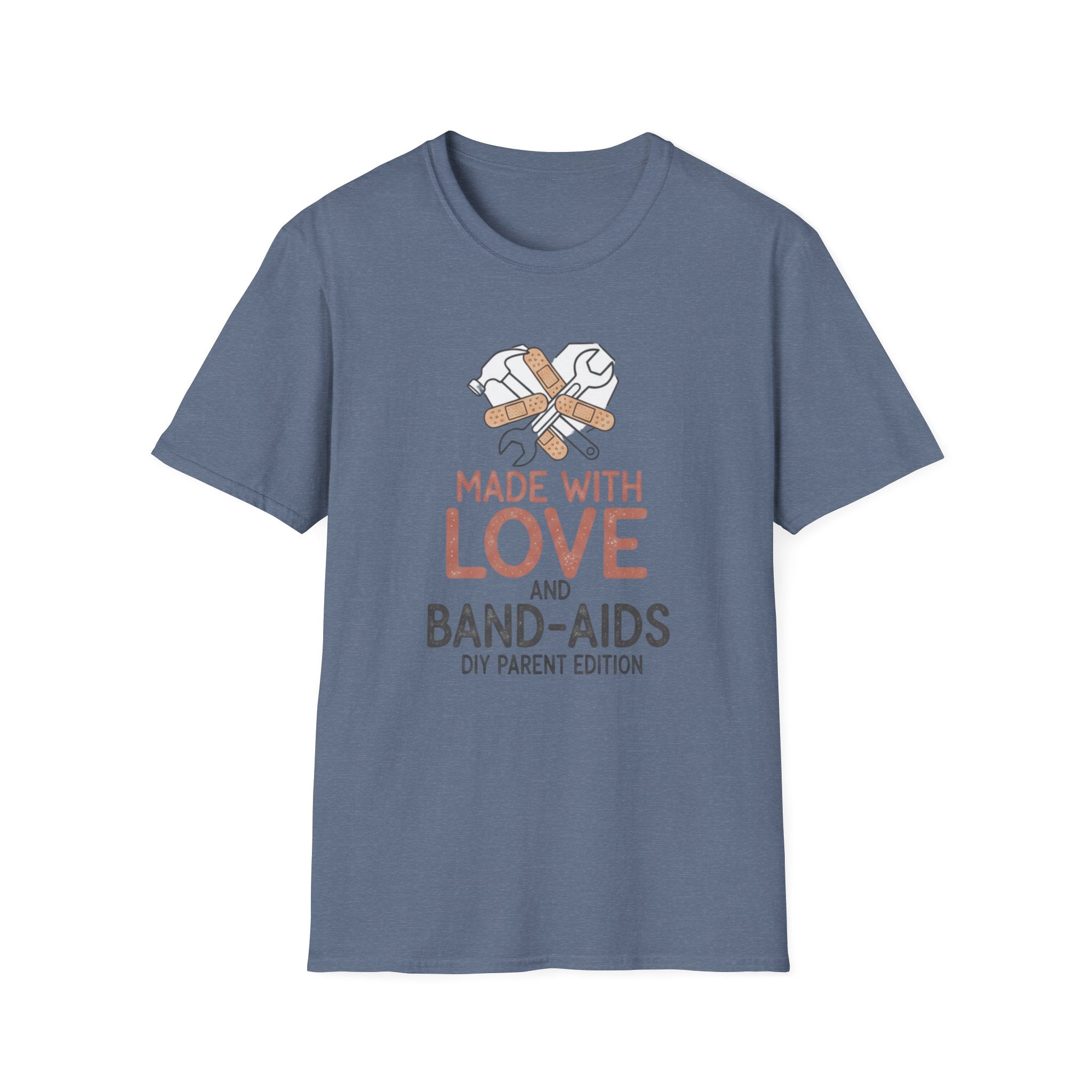 Made With Love and Band- Aids T-Shirt