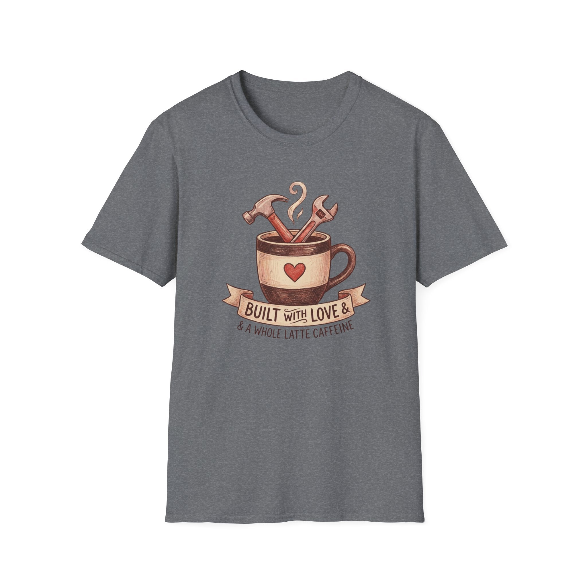Built With Love And Coffee T-Shirt
