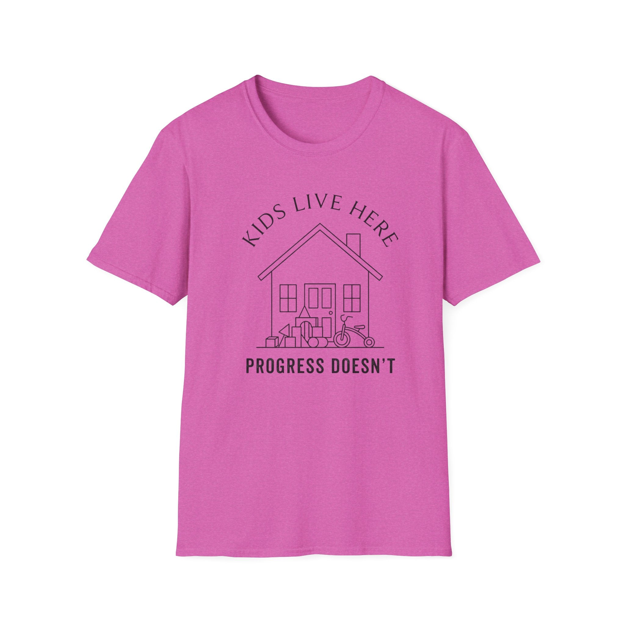 Kids Live Here - Progress Doesn't T-Shirt