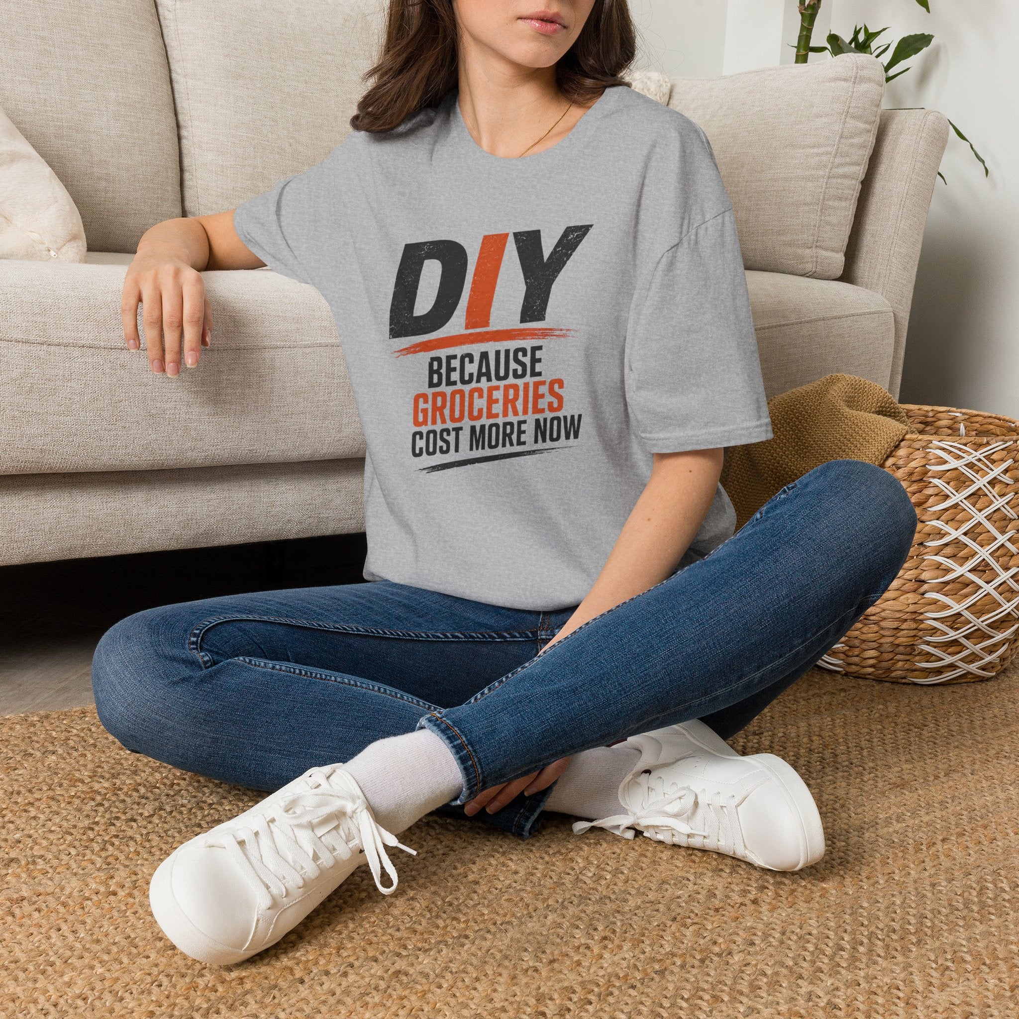DIY Because Groceries Cost More Now. T-Shirt