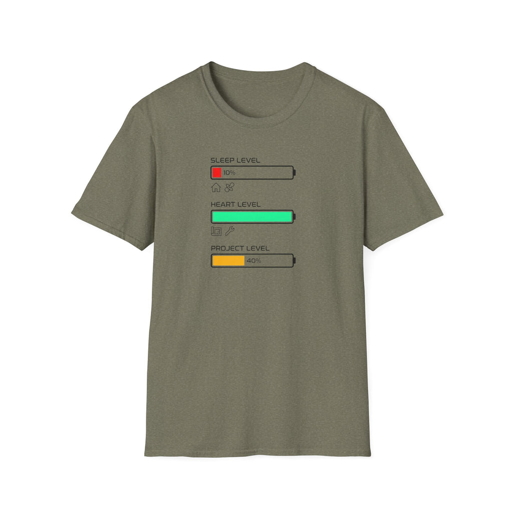 Sleep, Heart and Project Level T-Shirt