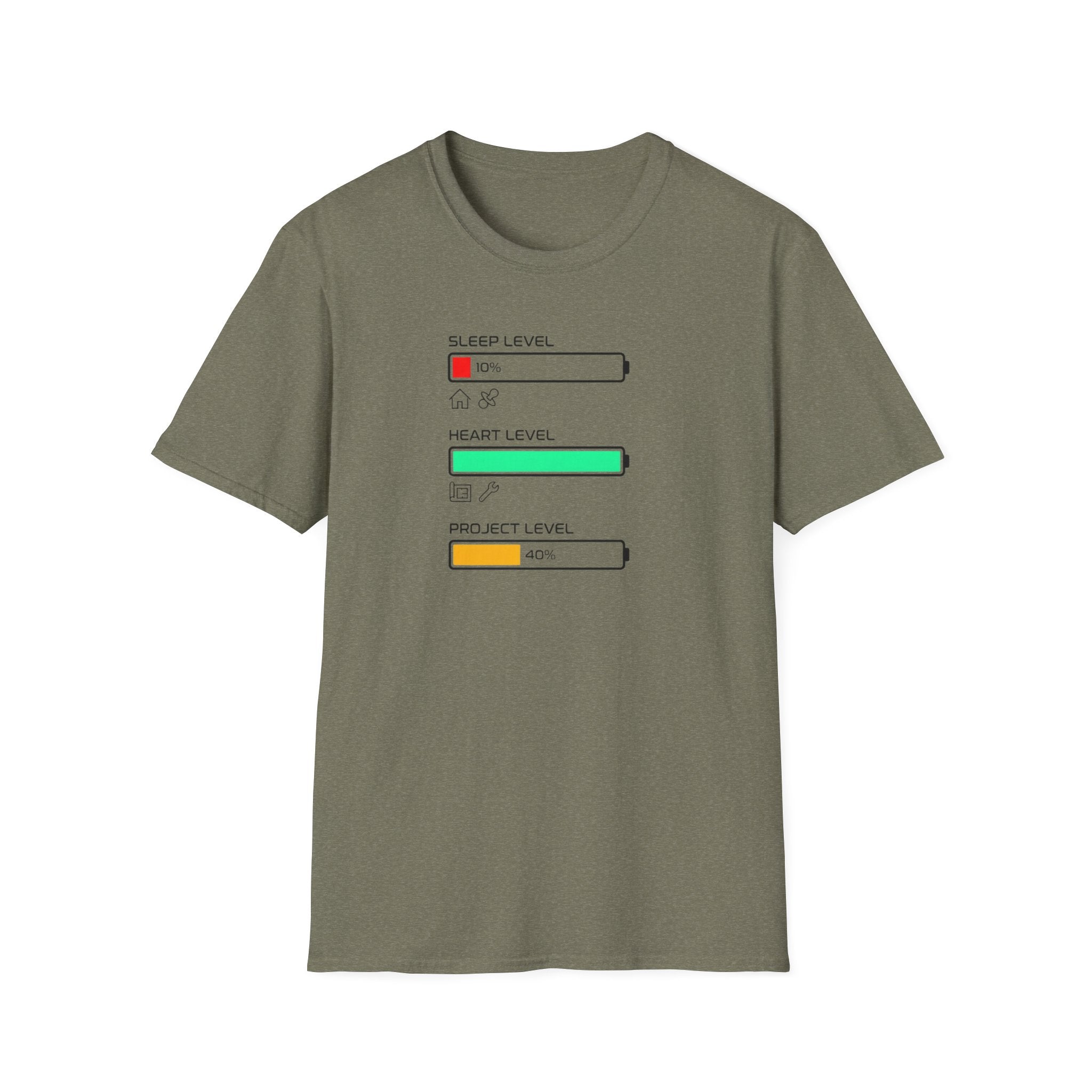 Sleep, Heart and Project Level T-Shirt