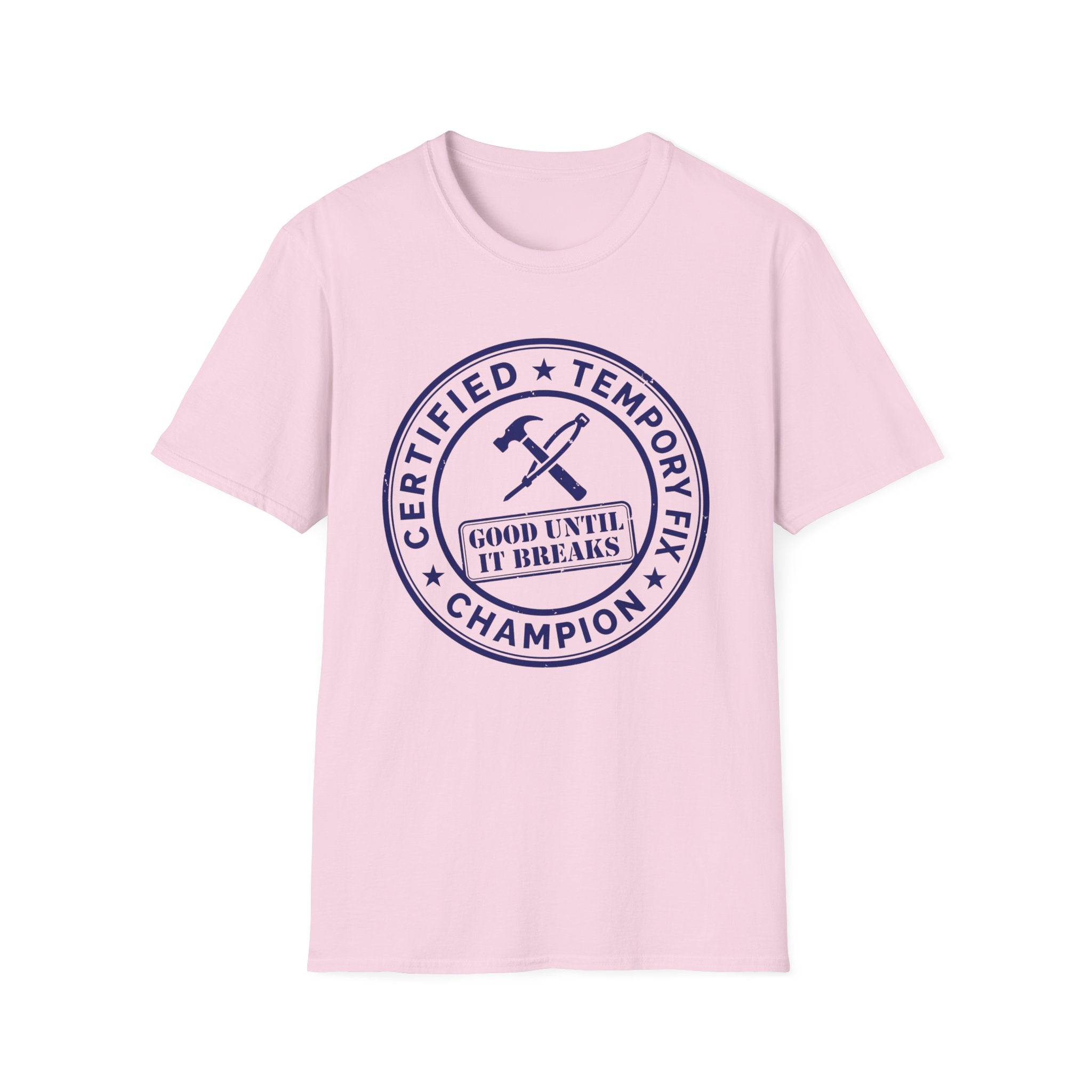 Certified Temporary Fix Champion T-Shirt