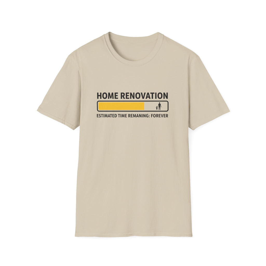 Home Renovation Estimated Time Remaining T-Shirt