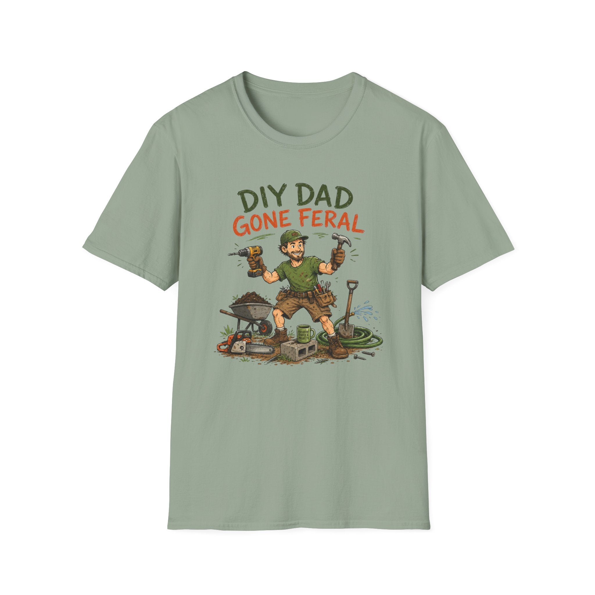 DIY DAD Gone Feral. T-Shirt