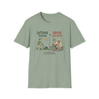 Outdoor Season = Indoor Collapse. All Energy Goes into Yard Projects. T-Shirt
