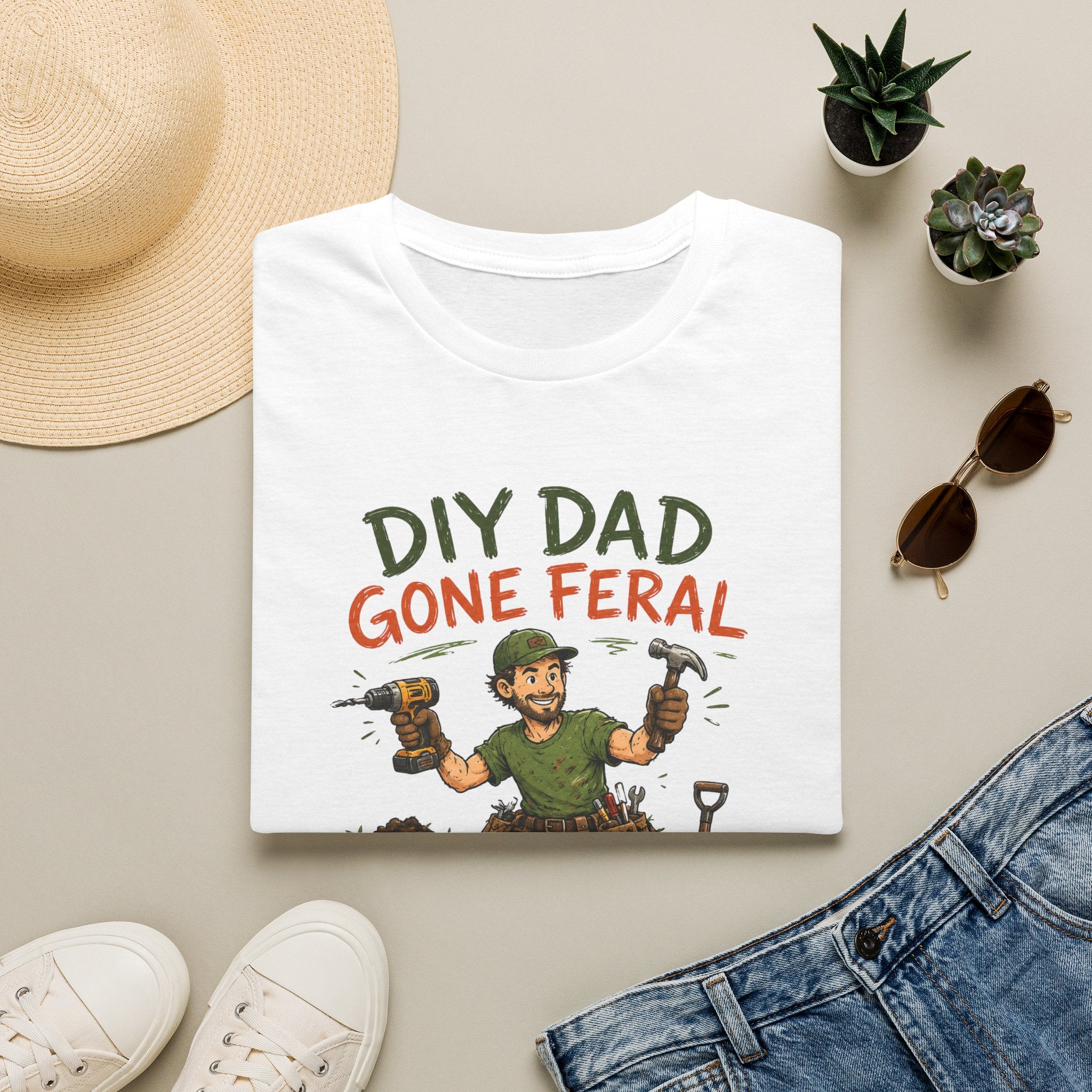 DIY DAD Gone Feral. T-Shirt
