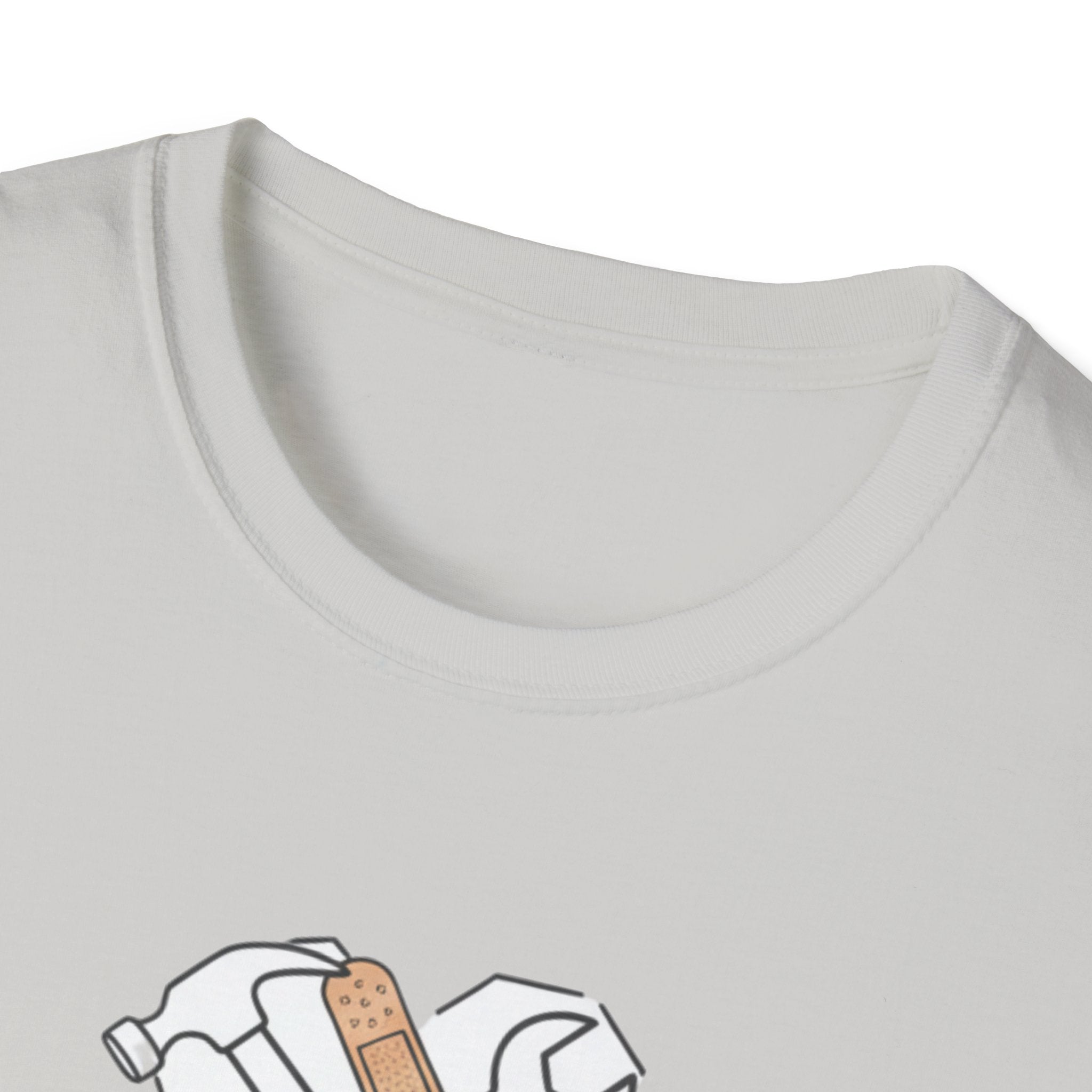 Made With Love and Band- Aids T-Shirt