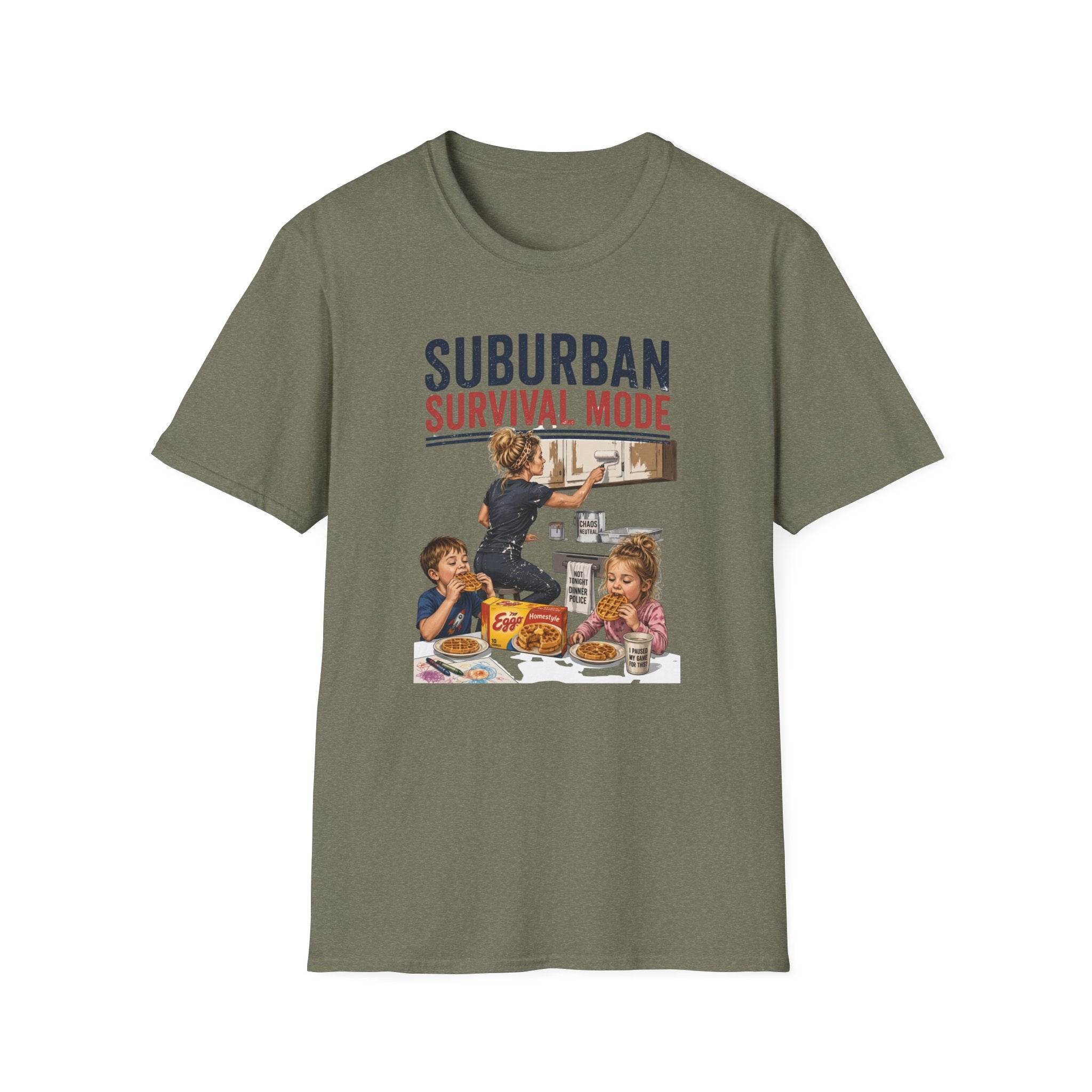 Suburban Survival Mode. T-Shirt