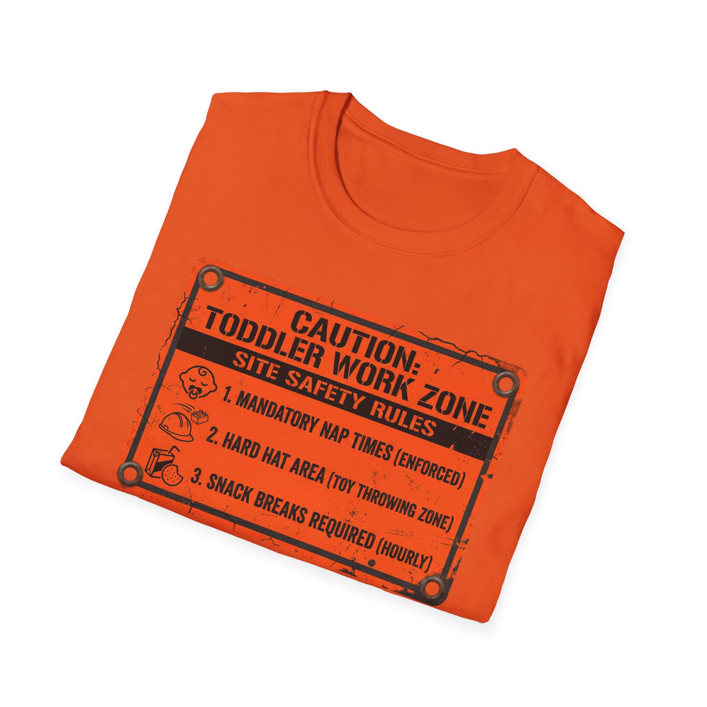 CAUTION Toddler Work Zone T-Shirt
