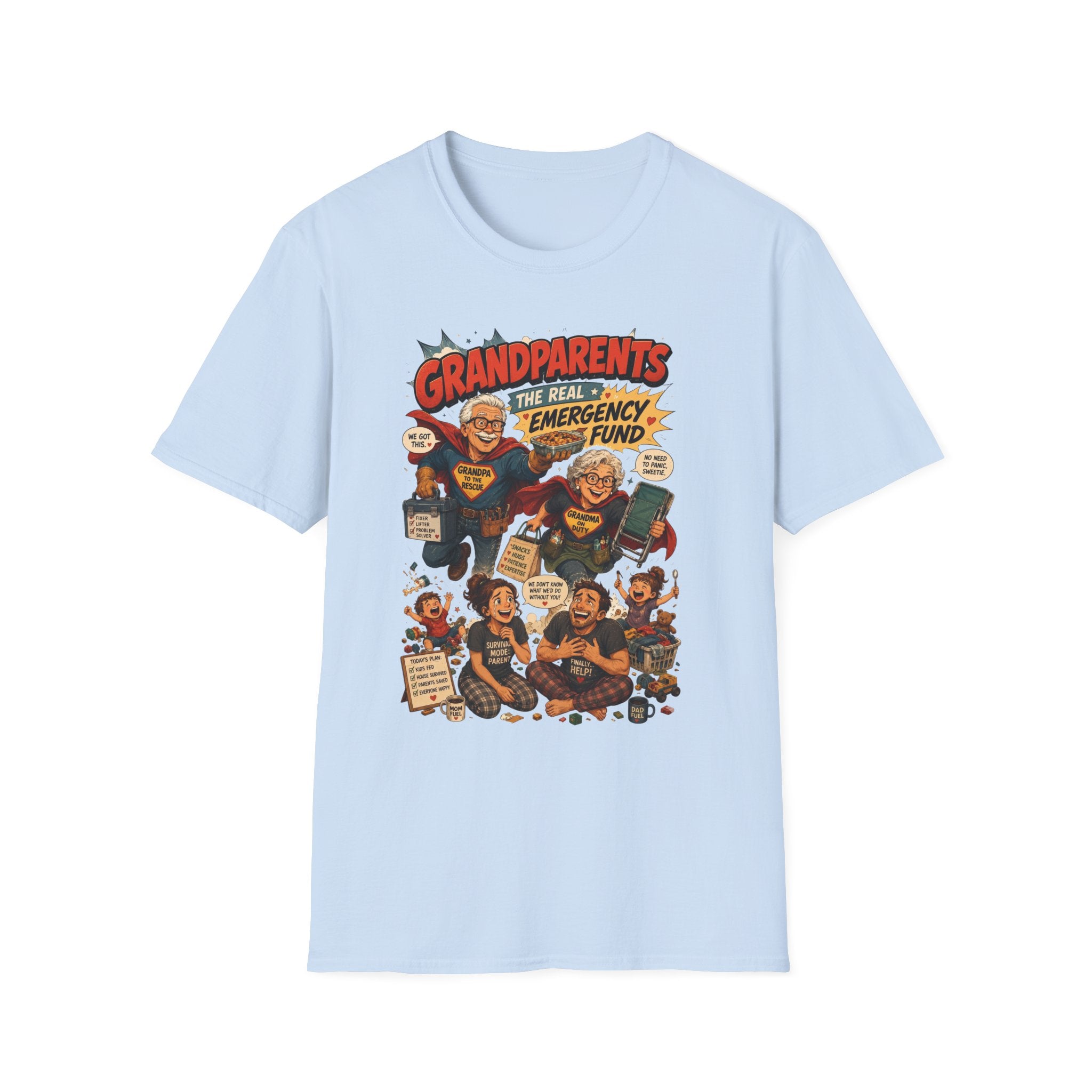 GRANDPARENTS- The Real Emergency Fund. T-Shirt