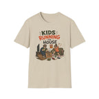 Kids Running the House. Parents Gone Outside. T-Shirt