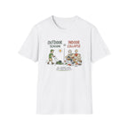 Outdoor Season = Indoor Collapse. All Energy Goes into Yard Projects. T-Shirt